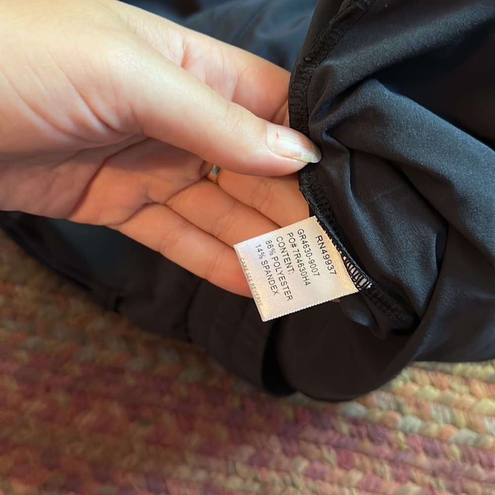 Tail Black Basic Draw String Pull On Pants - image 4